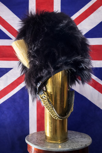 WWll British Grenadier Guards Bear skin hat