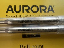 AURORA refill penna inchiostro BLUE M Wagon ricarica ricambio 2 PEZZI