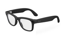 Ray-Ban Smart Glasses Meta Wayfarer Gen 2 Matte Black Clear Lenses RW4012