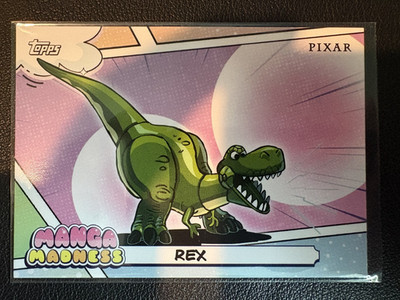 2026 Topps Disney Neon Rex Manga Madness MM-4  - Toy Story