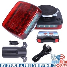 Wireless Trailer Lights Magnetic Set, IP67 Waterproof Car led Trailer Light