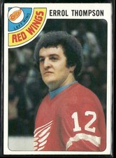 1978-79 Topps Errol Thompson #57 Detroit Red Wings