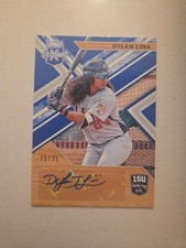 Dylan Lina 2019 Elite Extra Edition 15U National Team Autograph Blue /25  Auto