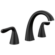 Delta 35840LF Arvo 1.2 GPM Widespread Bathroom Faucet - Black