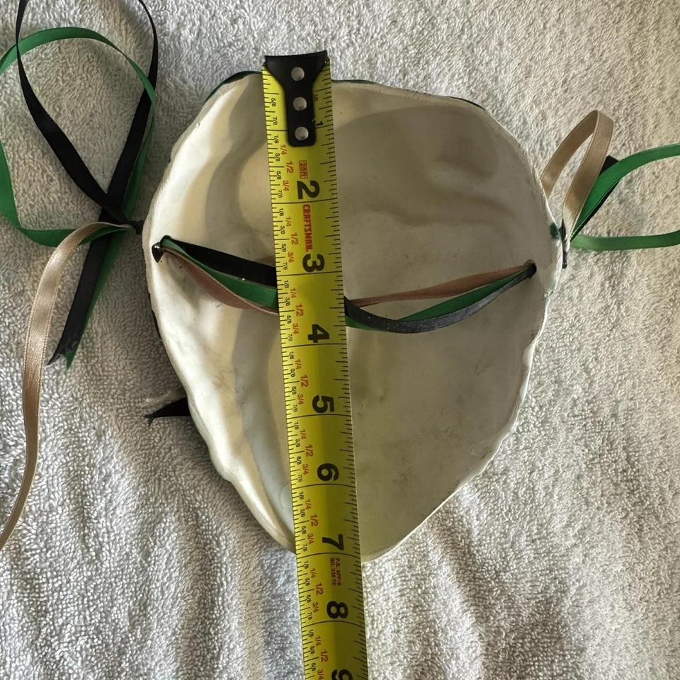 Máscara facial vintage exótica pantera selva colgante de pared Foto 4 de 4