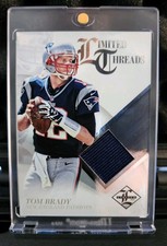 2012 PANINI LIMITED THREADS TOM BRADY GAME USED CARD 21/99 NEW ENGLAND PATRIOTS 
