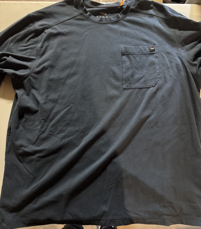 Sitka Pocket Long Sleeve - Dark Blue - XXL