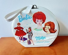 1964 Barbie & Midge Travel Pals Hatbox Handbag