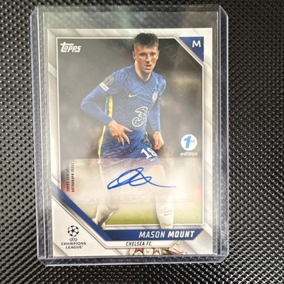 る*い様 【希少】メイソンマウント　オーセンティック　チャンピオンズリーグユニフ 2021/22 Topps UEFA Champions League Mason Mount Chelsea FC