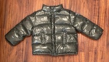 Bonpoint Blythe Rose/Gold kids puffer down ski jacket Sz2