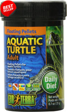 Adult Aquatic Turtle Food, Floating Pellets for Reptiles, 0.7 Oz., PT3251