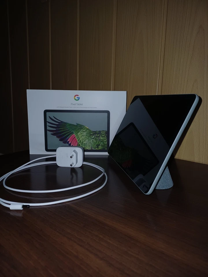 Tablet Google Pixel Android 16/ con base de altavoces/color gris/ 256GB/ WLAN explorar - Imagen 4 de 4