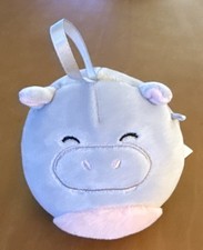 Squishmallows Harrison the Hippo Plush Ornament 4"
