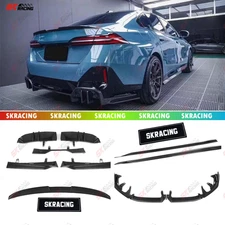 Dry Twill Carbon Front Rear Lip Wing Kits For BMW 5 Series G60M-sport i5M60 24+