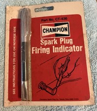 Vintage Champion Spark Plug Firing Indicator Ct-436 Open Box Mint Unused