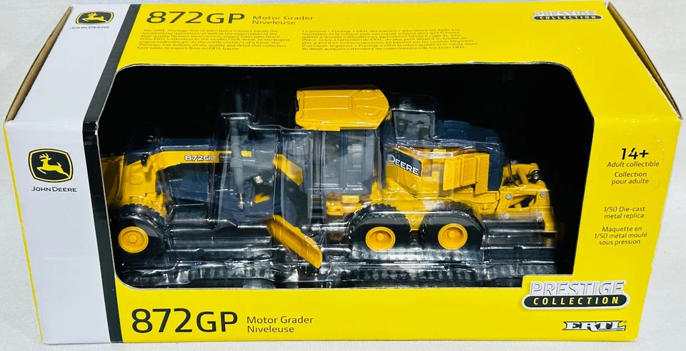 John Deere 872 GP Motor Grader Prestige Collection By Ertl 1/50th Scale - Image 2 of 4