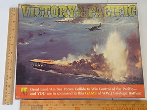 VICTORY IN THE PACIFIC Avalon Hill WW2 Game 1977 VITP Inventoried Sorted NICE