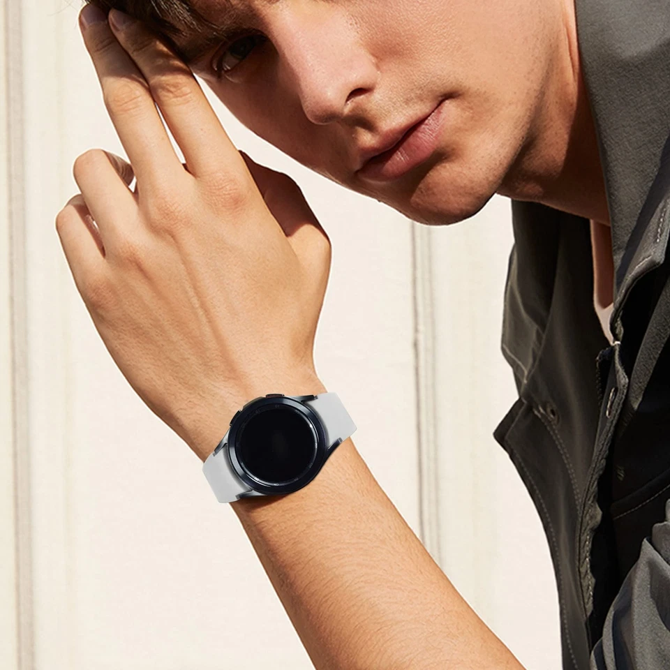 Paquete de 10 correas sin huecos para reloj Samsung Galaxy 7 6 5 4 clásico 43 mm 47 mm 42 mm 46 mm Foto 3 de 4