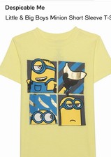 DESPICABLE ME MINION T-SHIRT YOUTH Large. Brand New