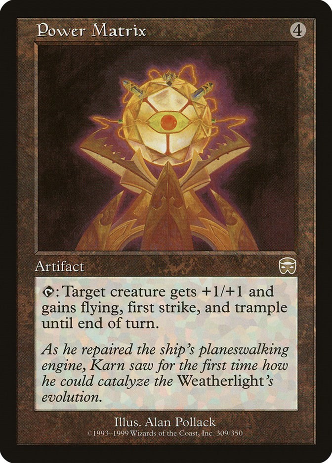 Power Matrix #309 *Normal* (NM) - Mercadian Masques MTG