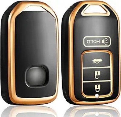 Key Fob Cover Keychain Accessories for 2016 15 14 13 Accord CR-V Civic Ridgeline