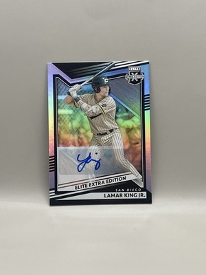 2022 Elite Extra Edition Signatures #120 Lamar King Jr. Auto