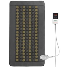 Extra Large Heating Pad 21'' x 39'',Far Infrared Heat Therapy for Back Pain R...