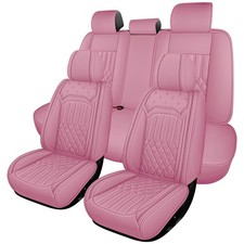 Car Seat Covers for KIA Forte 2010-2024, Full Set Premium Nappa Leather Water...
