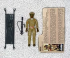 1983 Vintage GI Joe Lot Cobra Doc Medic 100% Complete File Card Stretcher +