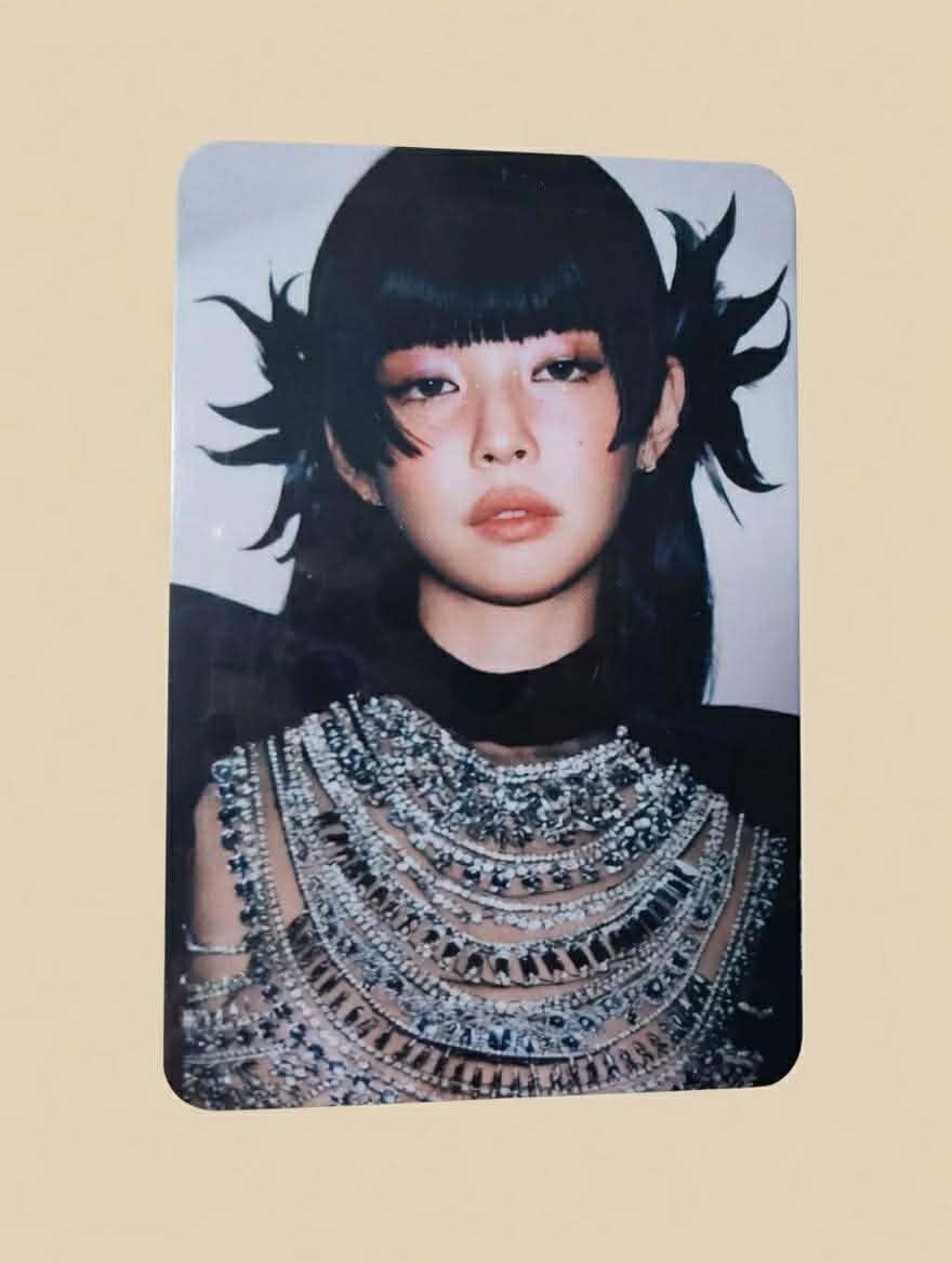 jennie ハワイ トレカ BLACKPINK JENNIE OFFICIAL RUBY ARTIST VAULT BONUS WINNING PRIZE