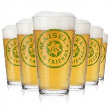 Bicchieri birra Maisel bianchi bicchiere Willibecher Franconia 0,3 l bianco satinato