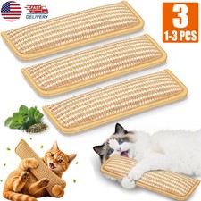 1/3x Catnip Pillow Toys,Durable Natural Sisal Scratching  Chewing Pillow Kicker