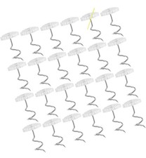 60 Pcs Clear Bed Skirt Pins Upholstery Tacks for Slipcovers Furniture Drapery