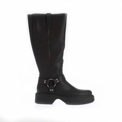 Women's Boots Rocket Dog Becca Platform Knee High in Black UK