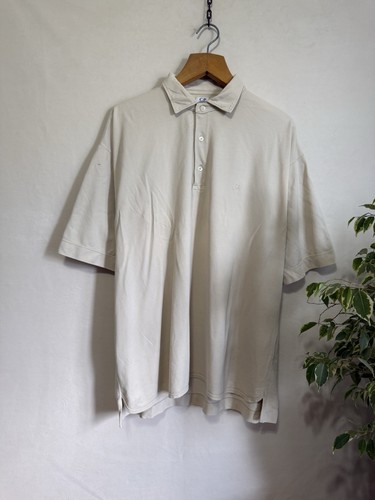 C.P. Company, Vintage CP Company Beige Men’s Polo Size XXL Made In Italy