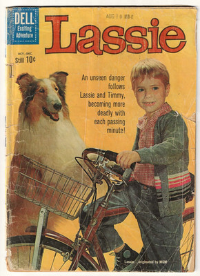 Lassie # 51 (2.0) 12/1960 Dell Still 10c Early Silver-Age Comic Photo Cover  