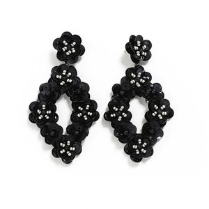 black sequin dress earrings Last Night's Look: Love It or Leave It?