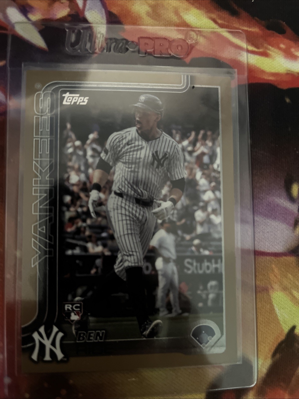 2025 Topps Series 1 - Ben Rice #337 Gold /2025 (RC)