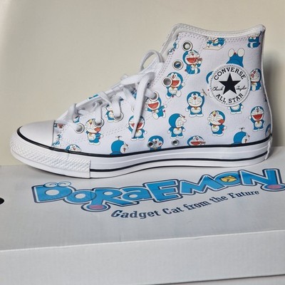Converse X DORAEMON EU 43 / UK 9,5 Chucks weiß Sammlerstück All Star Sneaker rar