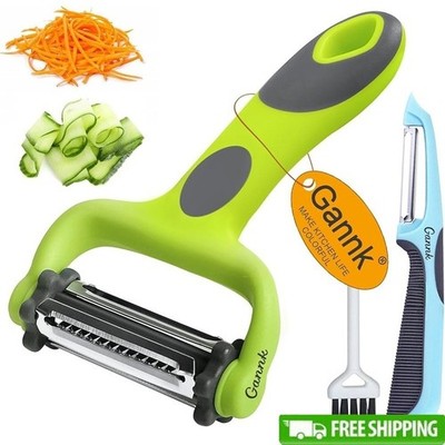 3 in 1 Vegetable Peeler Set Potatoes Carrots Apples Multi-Purpose Kitchen Tool