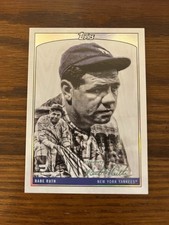 2022 Topps X  Lauren Taylor Babe Ruth silver 17/99 New York Yankees