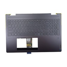 For Lenovo Yoga 7 16IRL8 Upper Case Palmrest w/ backlit Keyboard 5CB1L31865 New