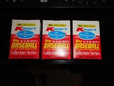 1982 Topps Kmart 20th Anniversary Baseball sets Mickey Mantle++ Lot of Three