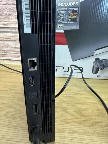 Consola Sony PlayStation 3 Slim 120 GB - Negra PS3 Paquete Probado - Imagen 15 de 24