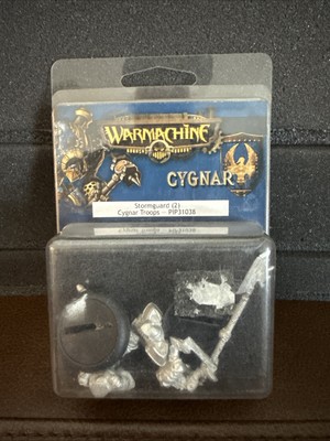 Warmachine: Cygnar Stormguard (2) Cygnar Troops (Privateer Press-PIP31038)