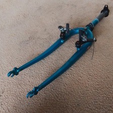 Mountain Bike Forks With Brake Calipers & Headset Parts For 26 Inch Wheel