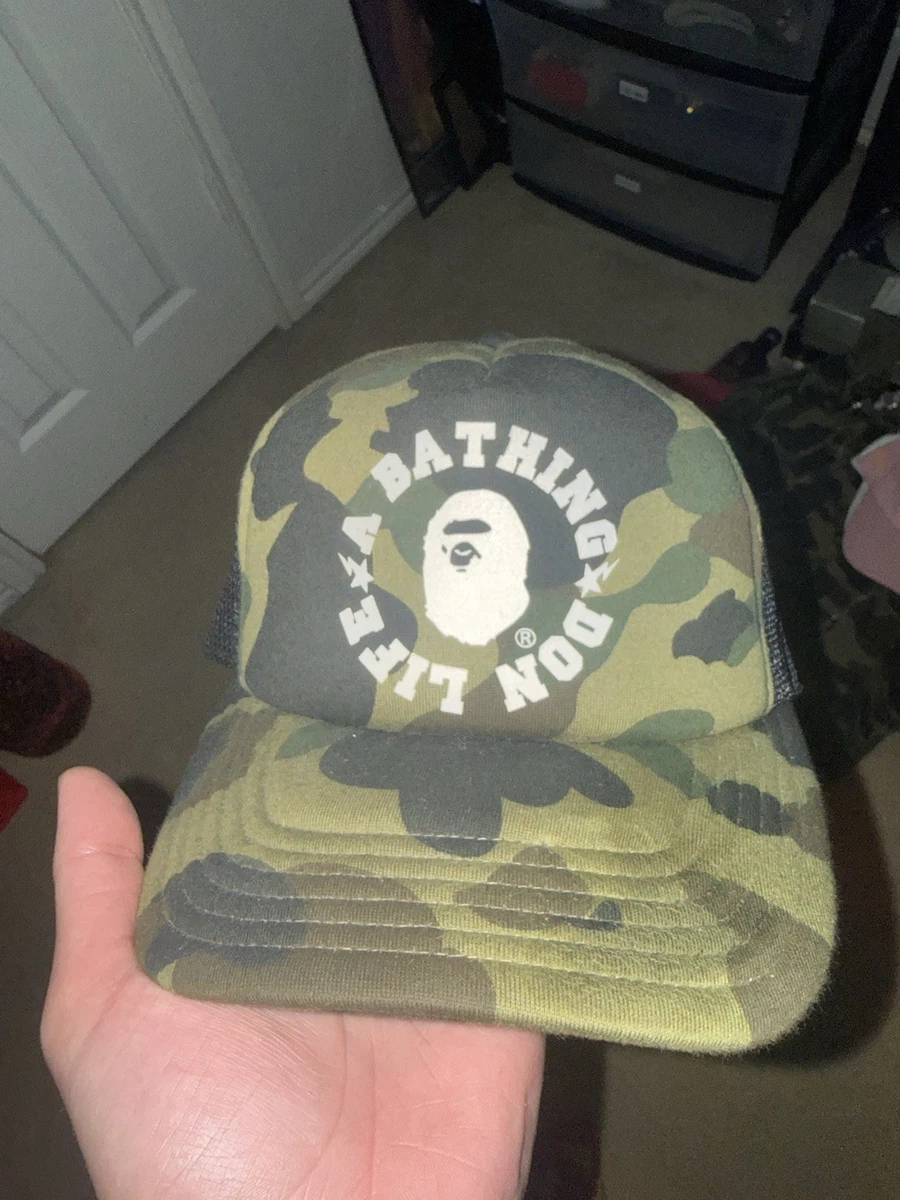 A BATHING APE カモ　帽子 A BATHING APE / ア ベイシング エイプ】COLOR CAMO APE HEAD ONE