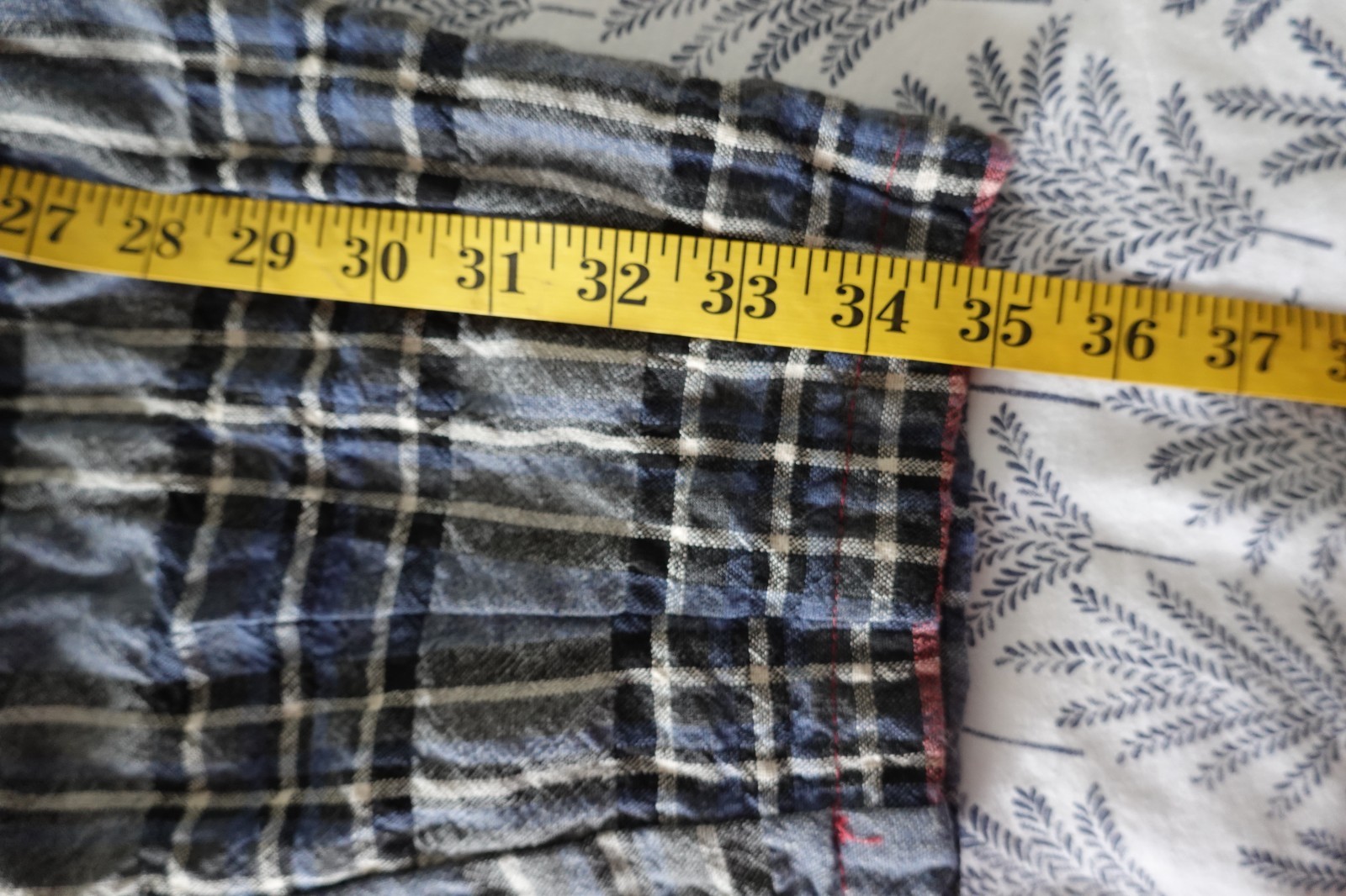 NWT WENDY KEI Cotton Checked TARTAN TROUSERS SUIR - uk 8 rrp £205 image 10