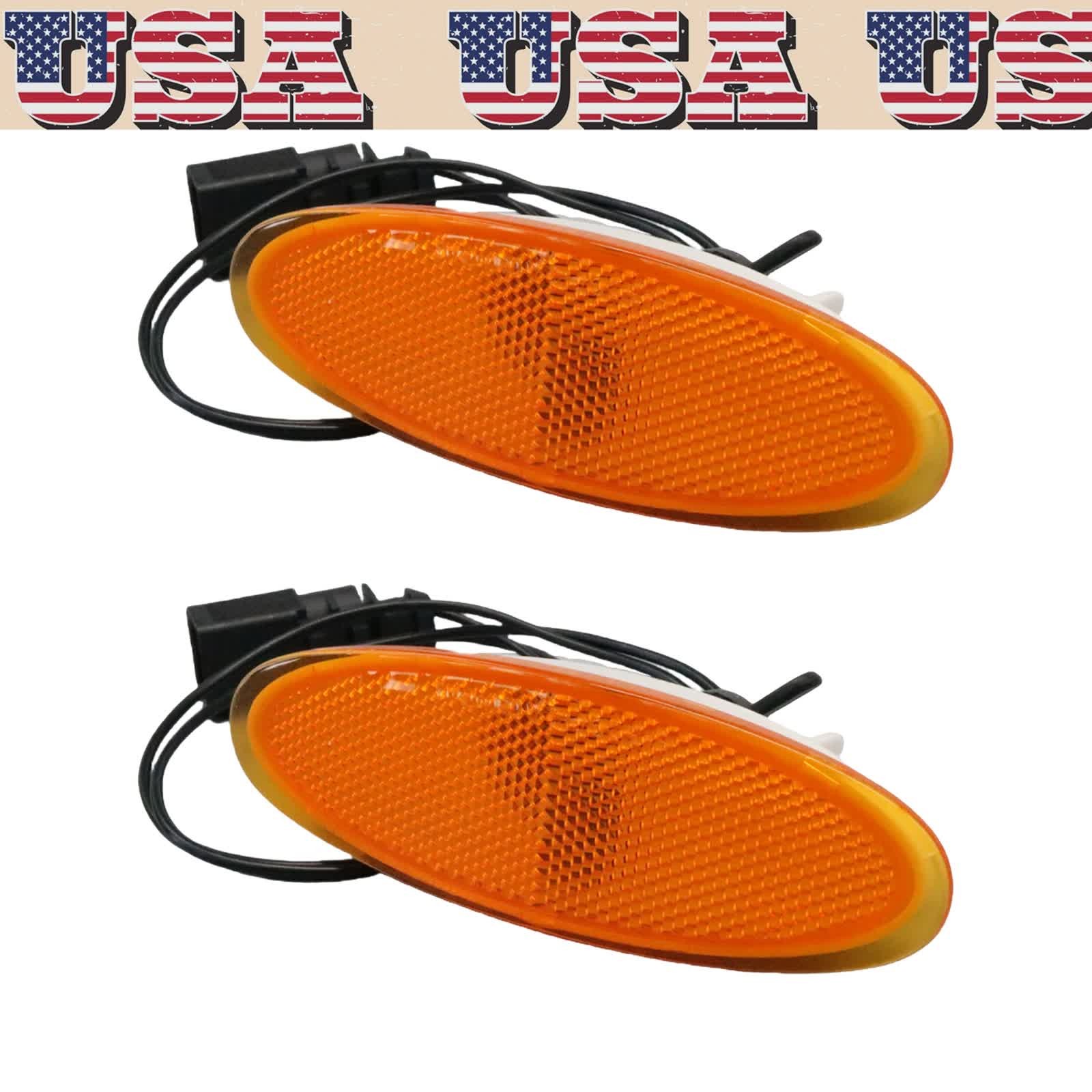 Front Bumper Left+Right Side Marker Light for Bentley Continental GT GTC 04-11