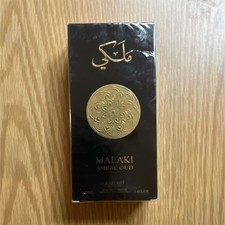 Malaki Ambre Oud Eau de Parfum Spray Oud Amber Scent 3.4 fl oz